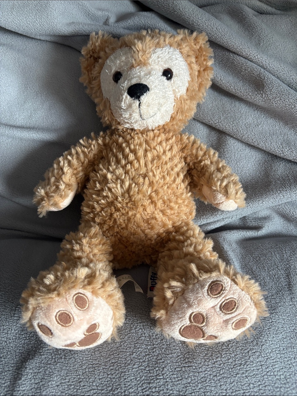 Disney Parks Aulani Hawaii Exclusive Duffy TeddyBear 13” Plush Hidden Mickey Tan